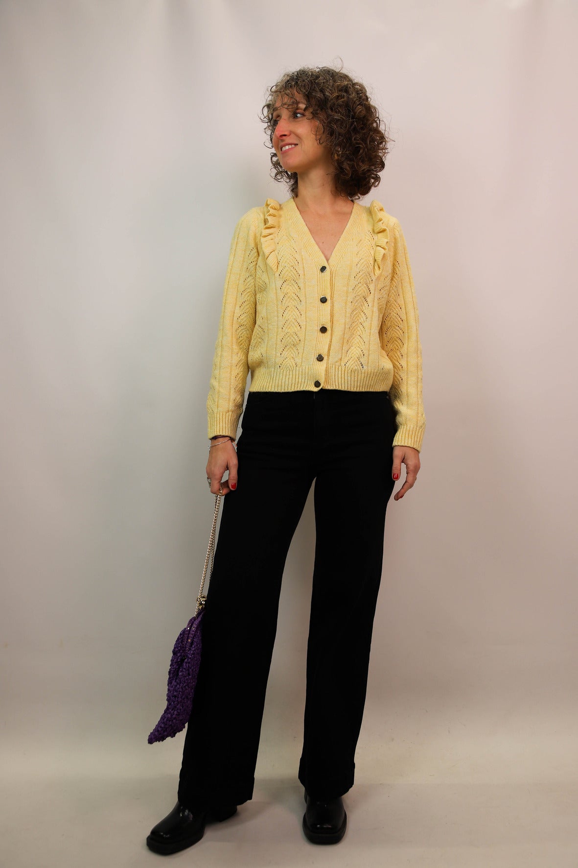 Gilet jaune Naf Naf Taille M