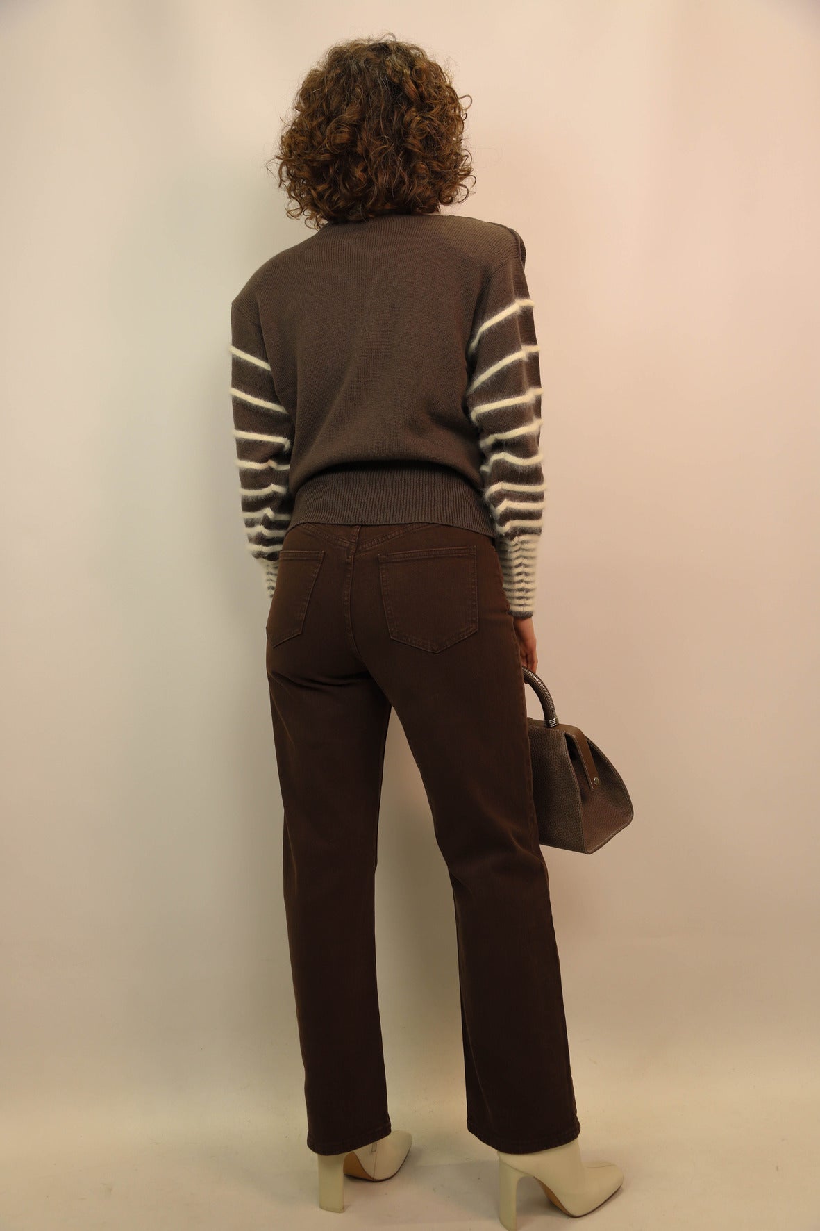 Jean marron Oraije Taille S - NEUF