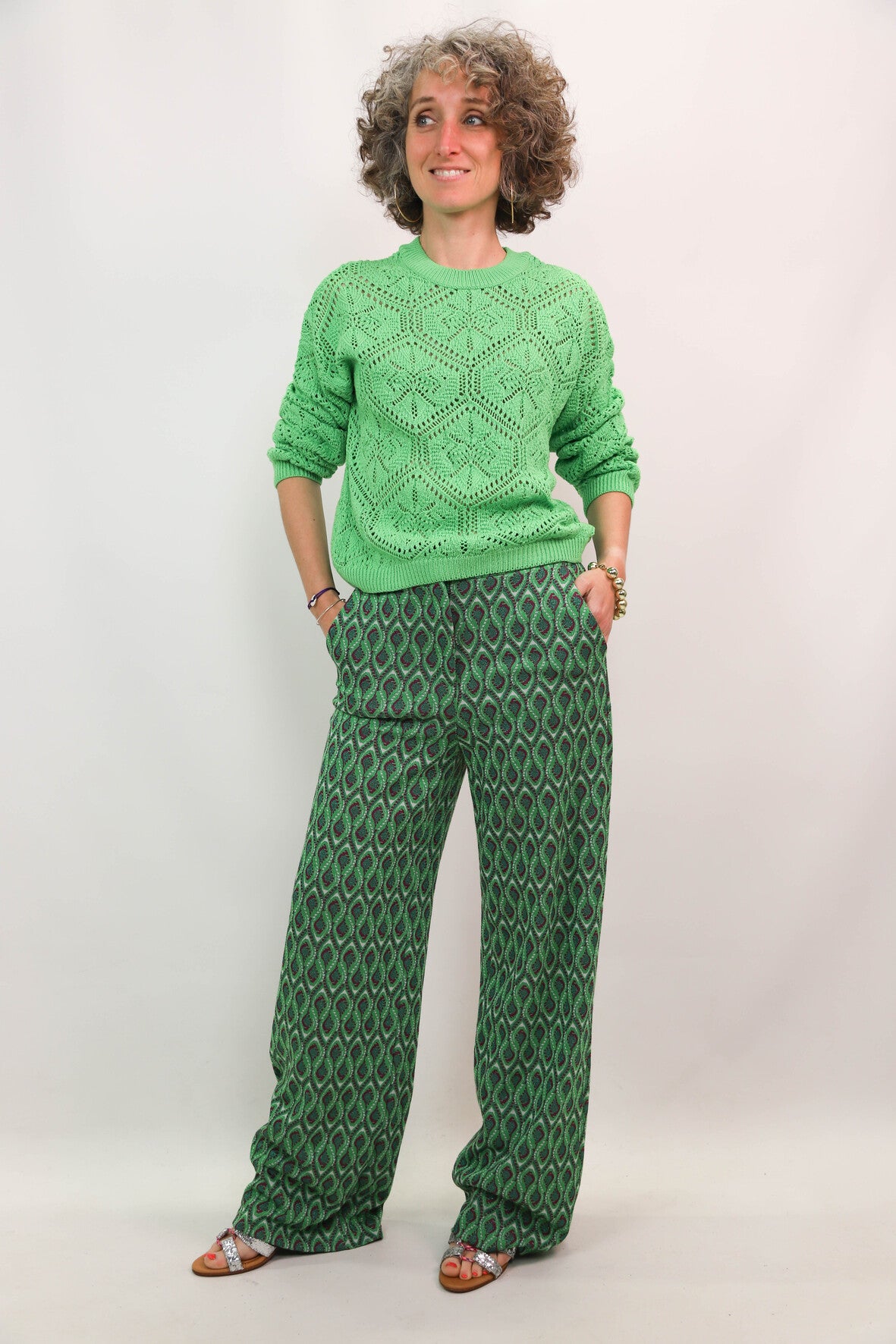 Pantalon vert Mismi Taille M