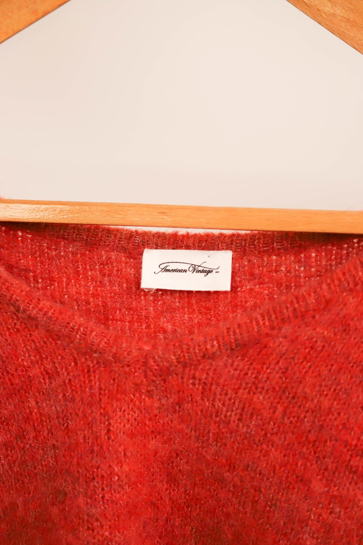 Pull rouge American vintage Taille M