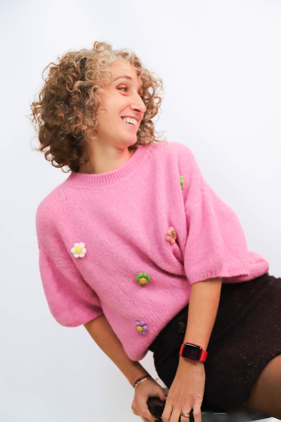 Pull rose Bellerina Taille S/M