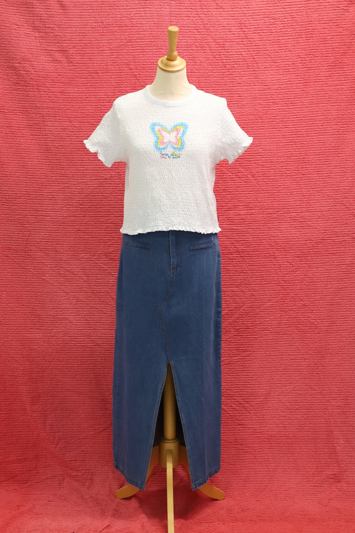 Crop top blanc Levi's Taille XL