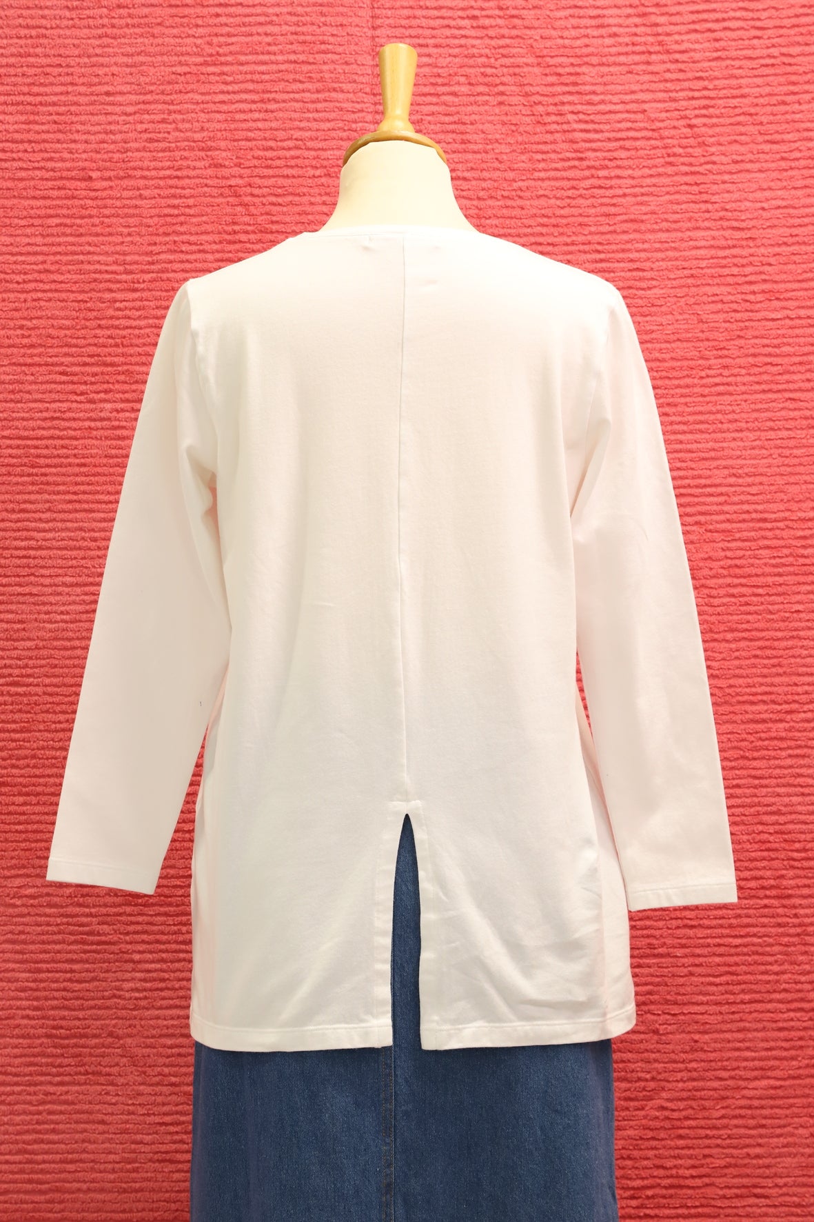 T-Shirt blanc message Happy -Piedrita tailles M et L - NEUF