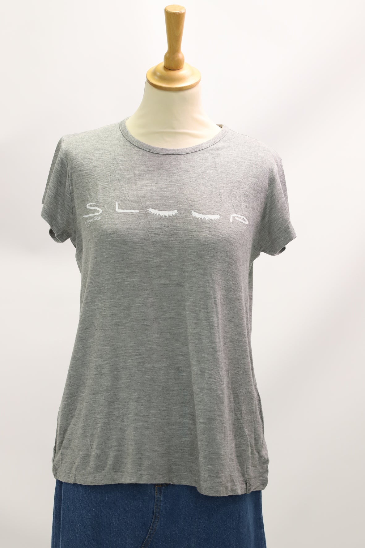 T-Shirt gris - À Bicyclette tailles M et L - NEUF