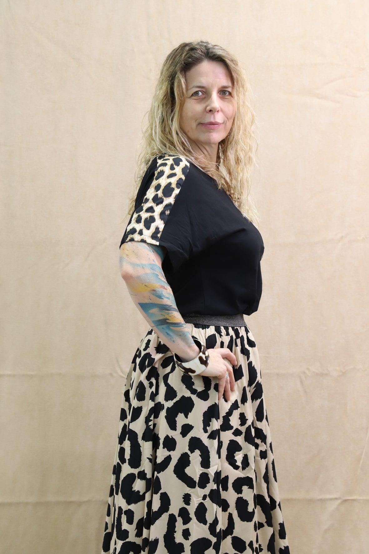 Tee-shirt noir Akoz de Toi Taille S et M