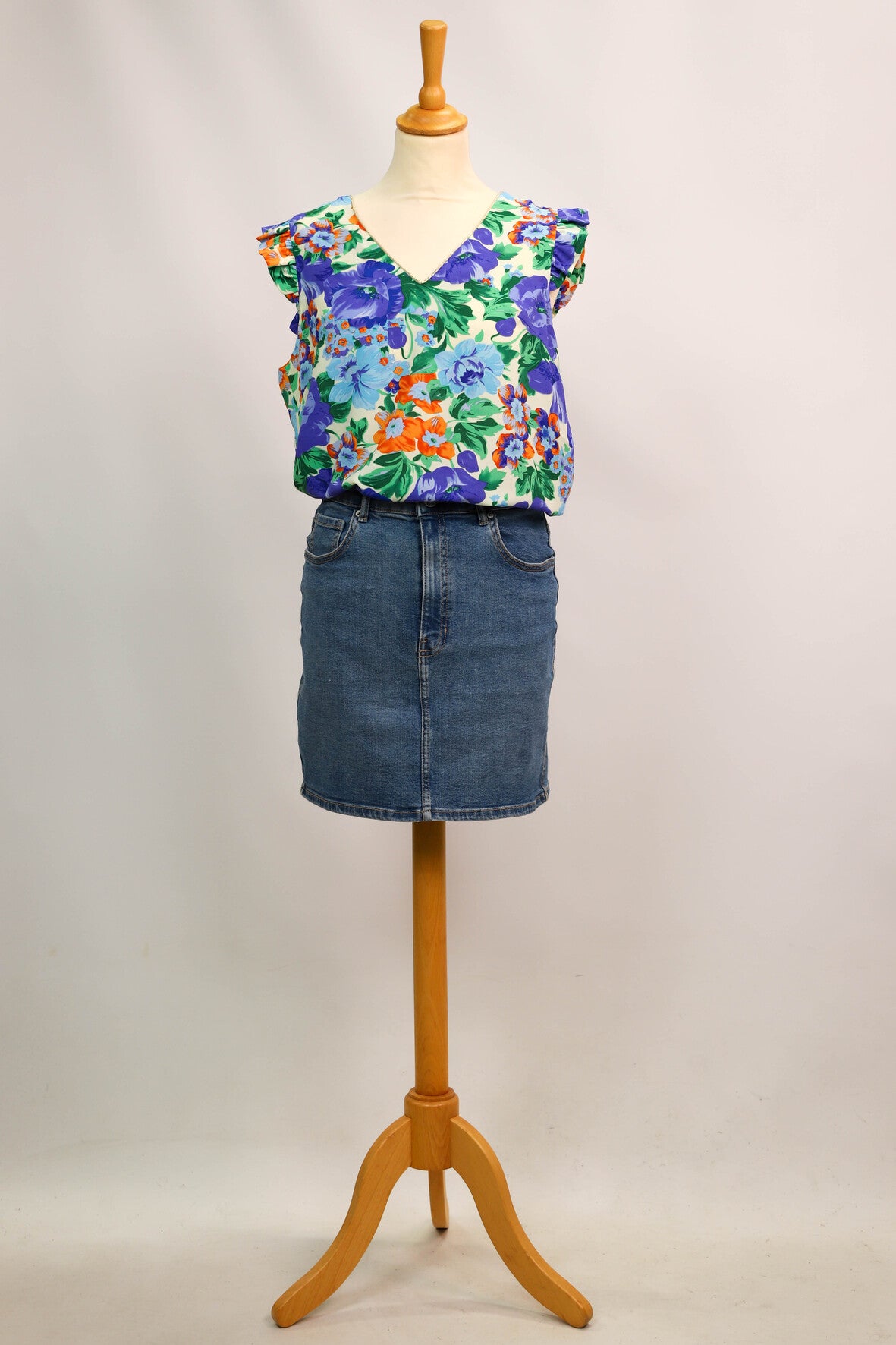 Débardeur fleuri Emma Ella Taille M