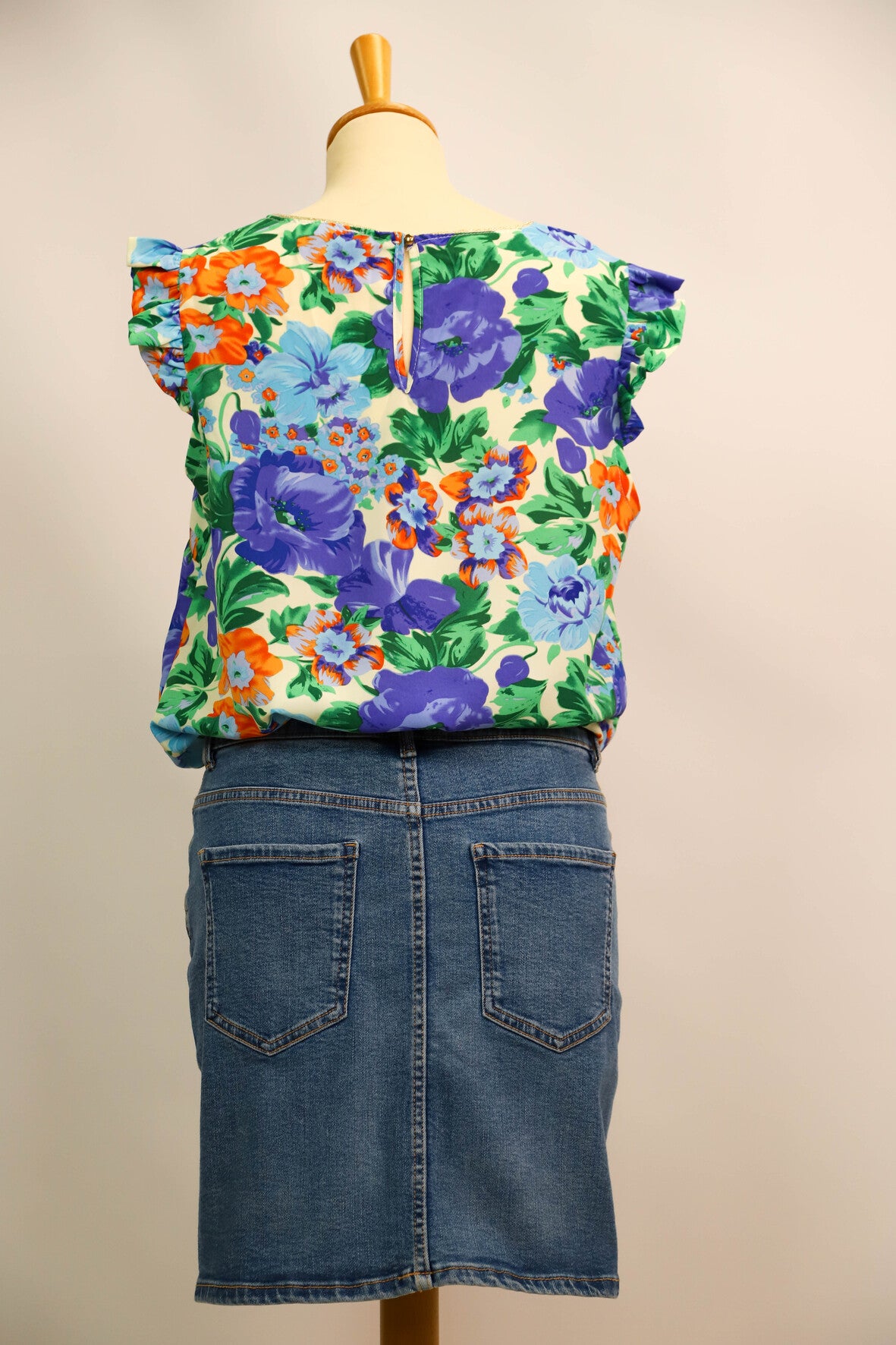 Débardeur fleuri Emma Ella Taille M