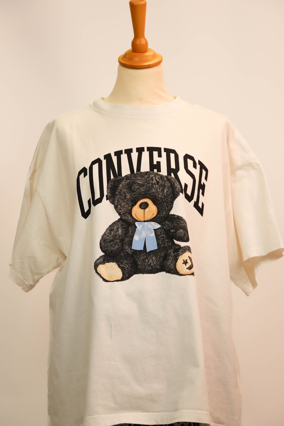 T-shirt blanc Converse Taille XL