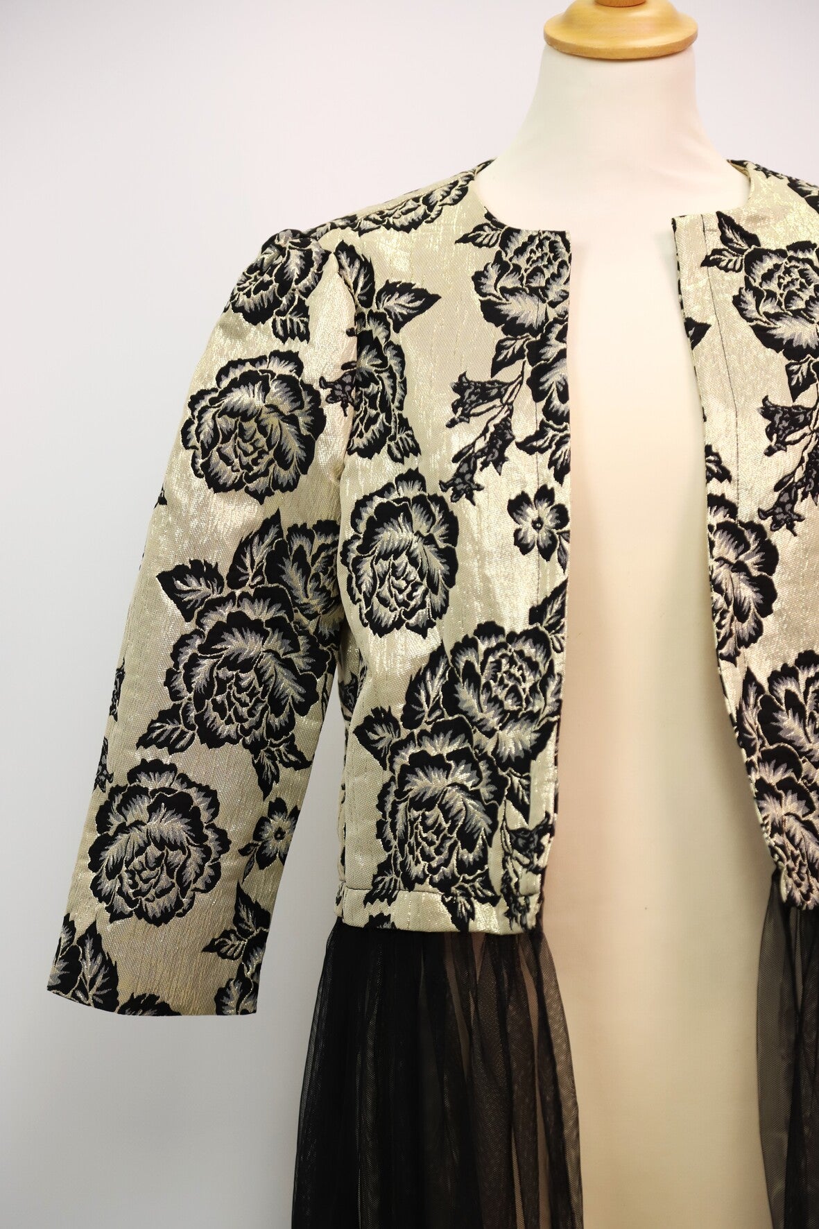 Veste de soirée Noire et or Taille L