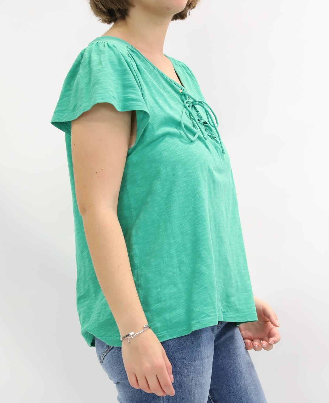 Tee-shirt vert Ba&sh Taille S