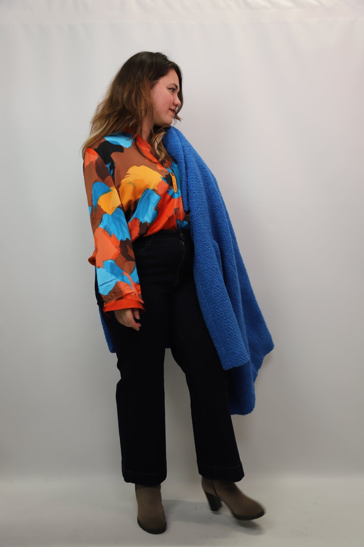 Chemisier multicolore Christy Taille 5