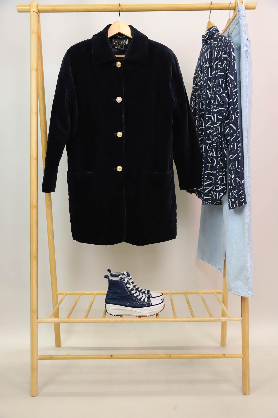 Manteau bleu marine Laurèl Taille M
