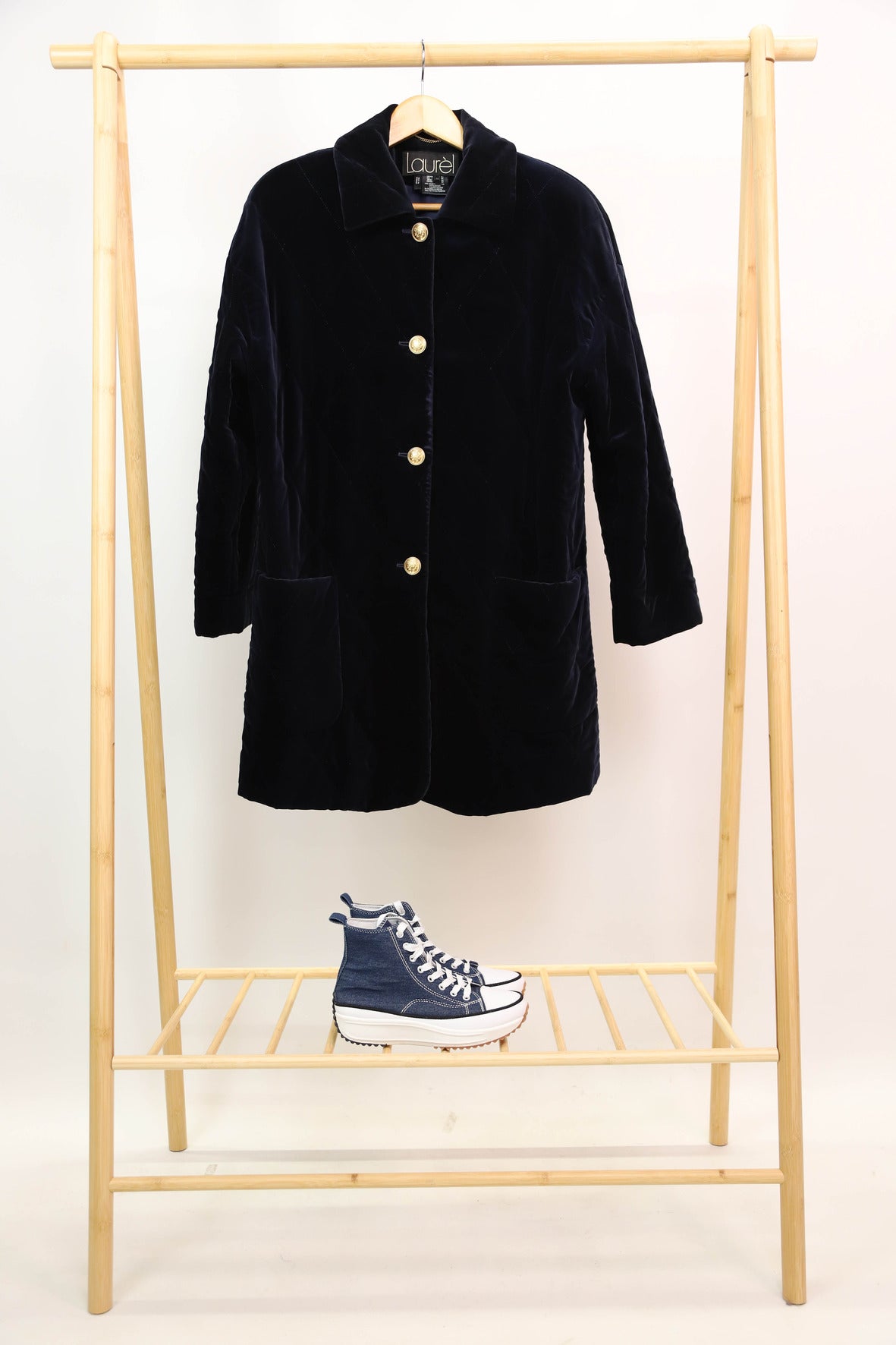 Manteau bleu marine Laurèl Taille M