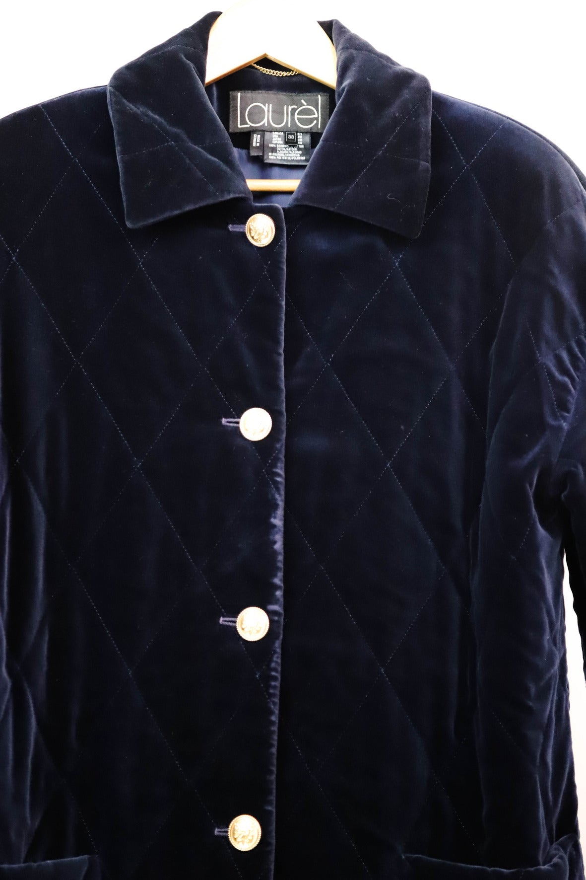 Manteau bleu marine Laurèl Taille M