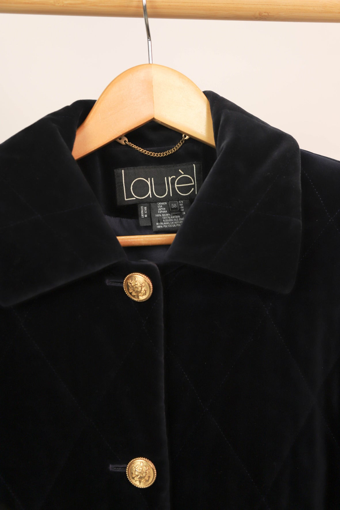 Manteau bleu marine Laurèl Taille M