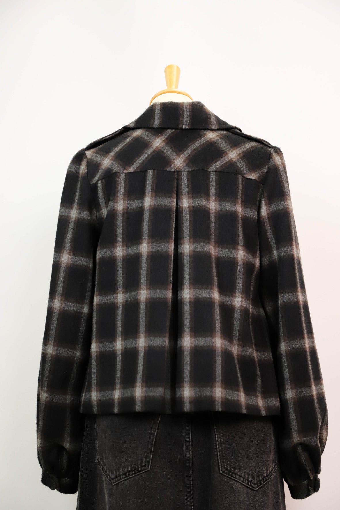 Veste à carreaux Morgan Taille L