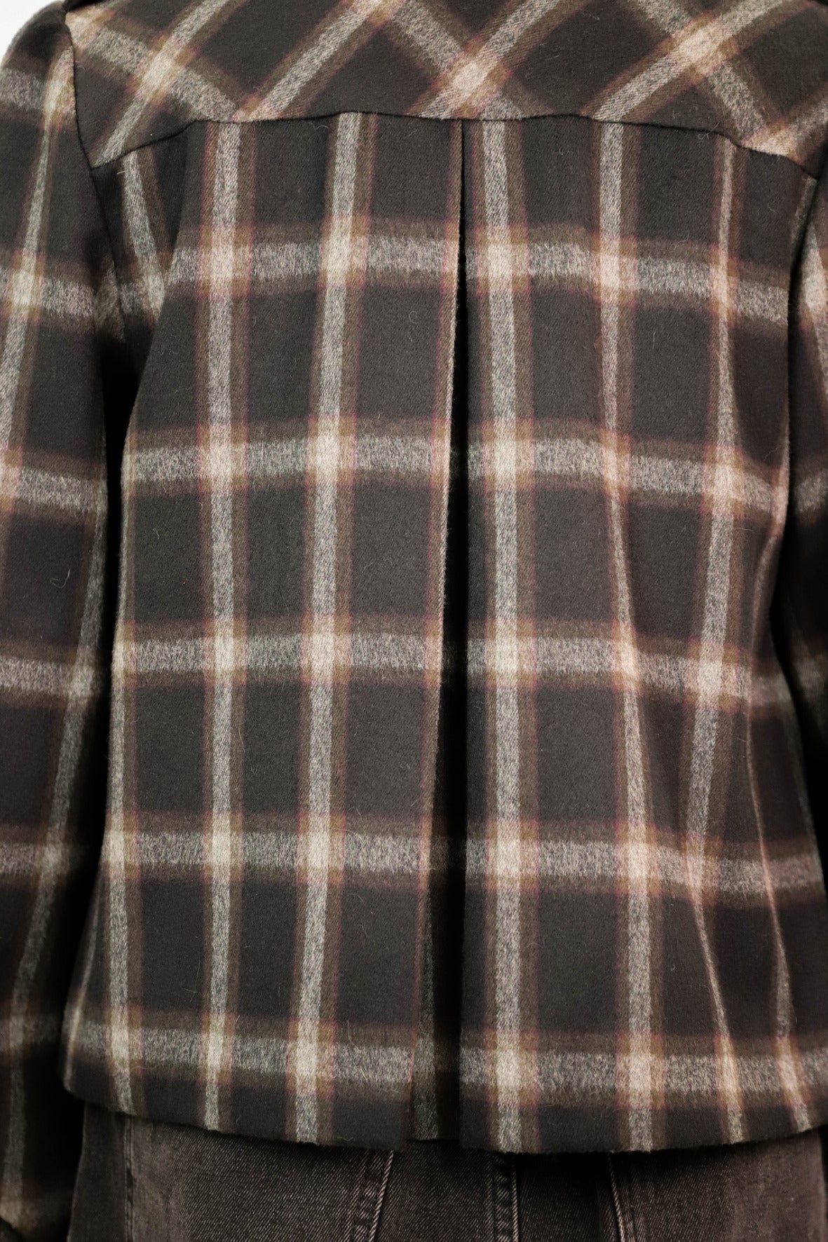 Veste à carreaux Morgan Taille L