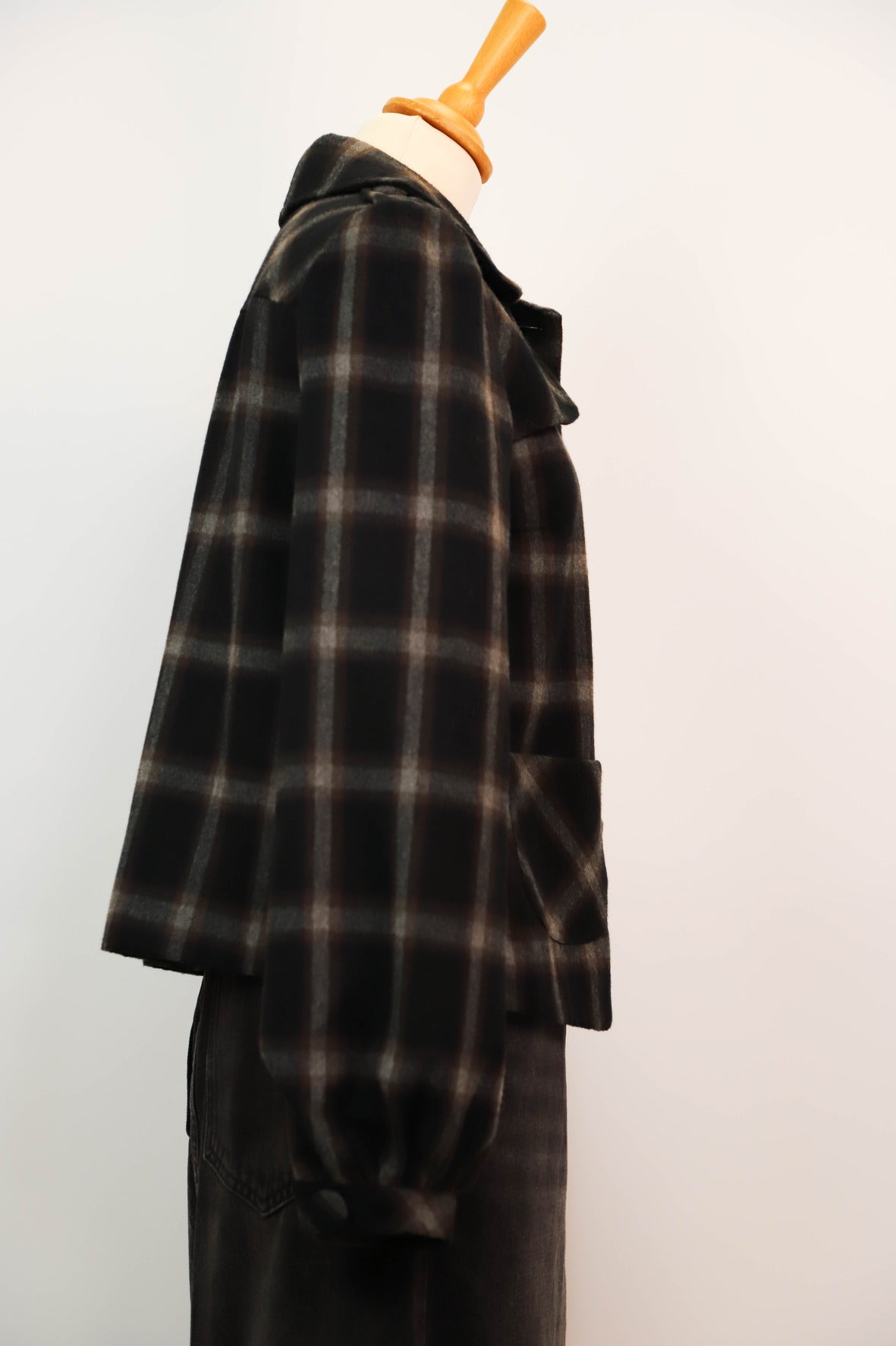 Veste à carreaux Morgan Taille L