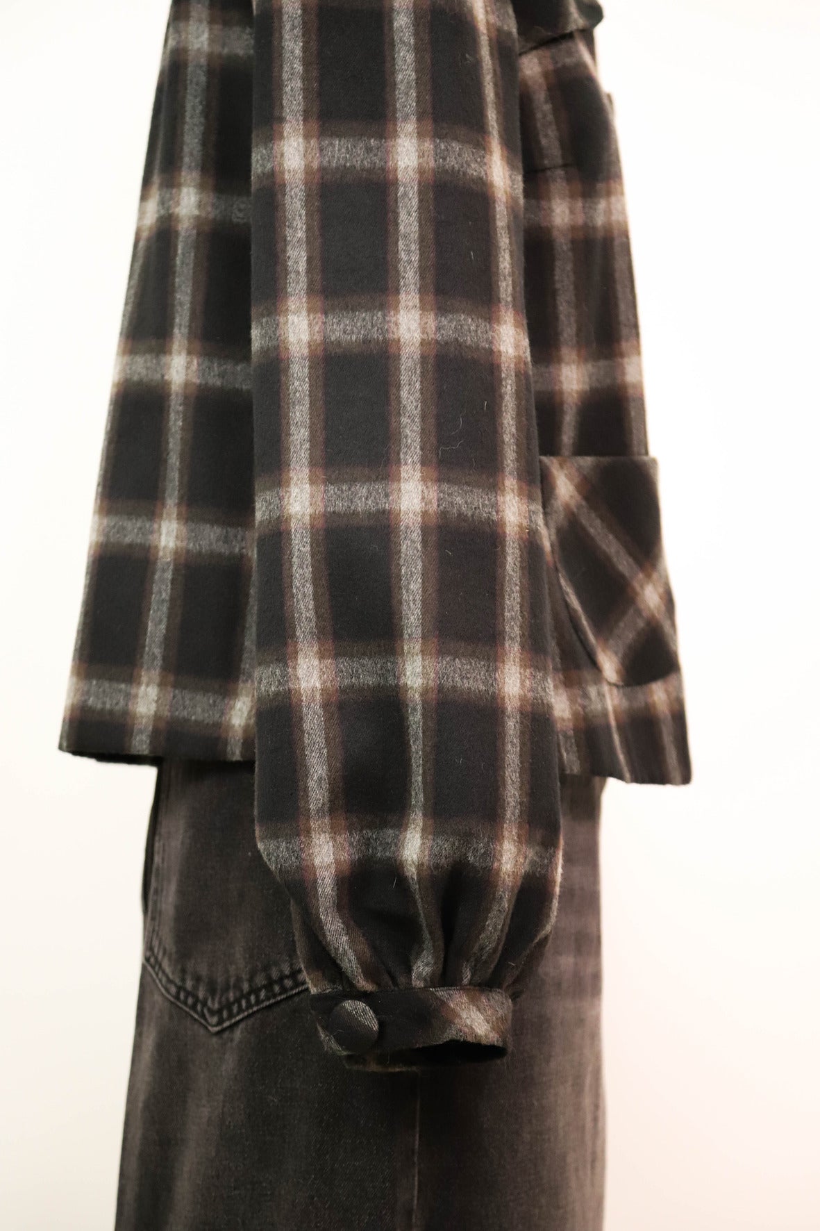Veste à carreaux Morgan Taille L