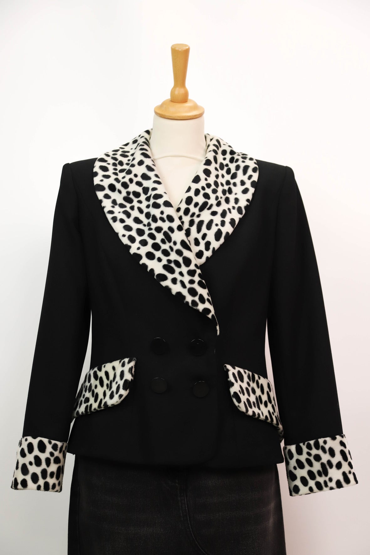 Blazer noir, Allumette A.C, Taille M
