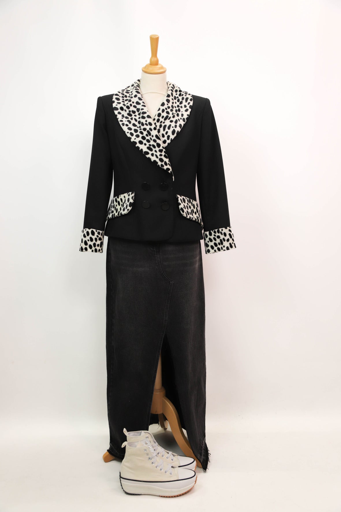 Blazer noir, Allumette A.C, Taille M