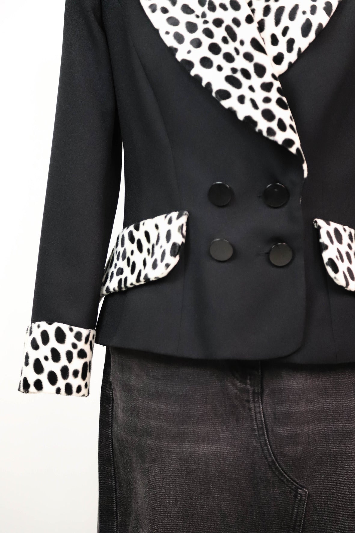 Blazer noir, Allumette A.C, Taille M