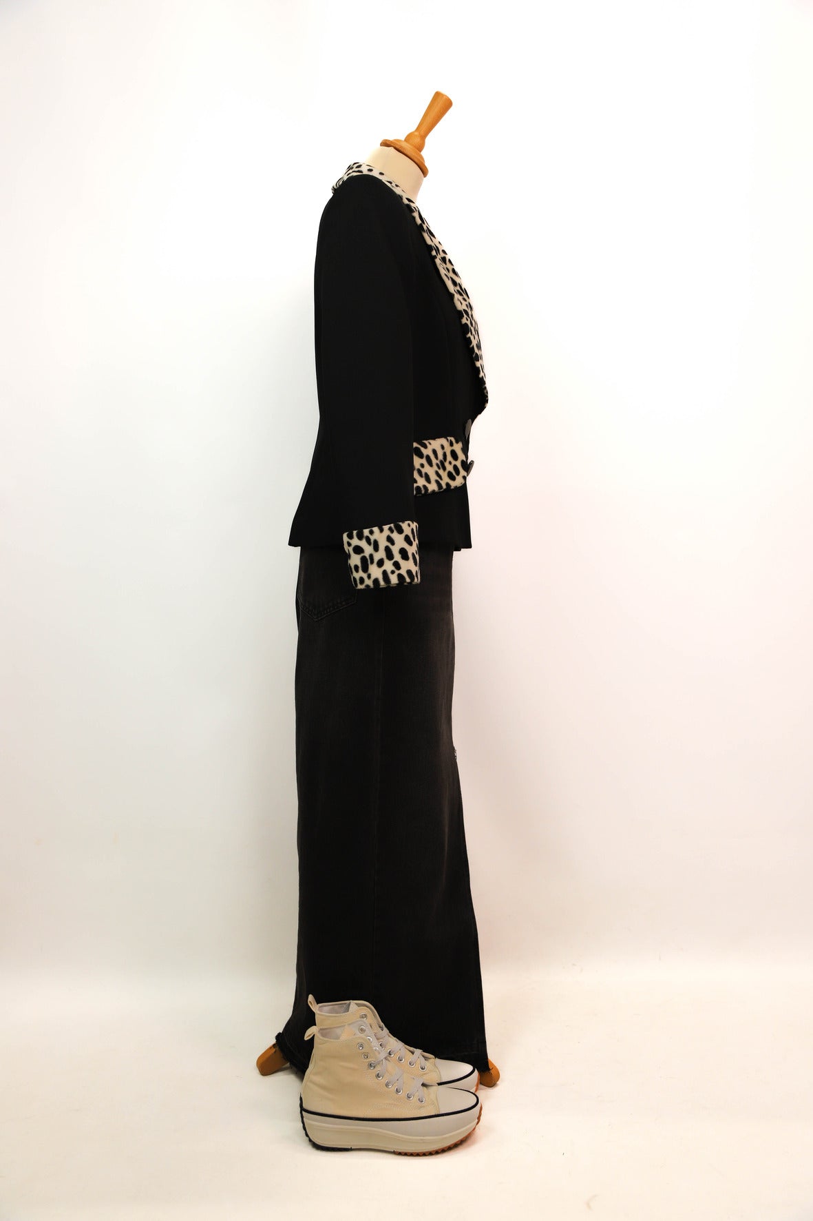 Blazer noir, Allumette A.C, Taille M