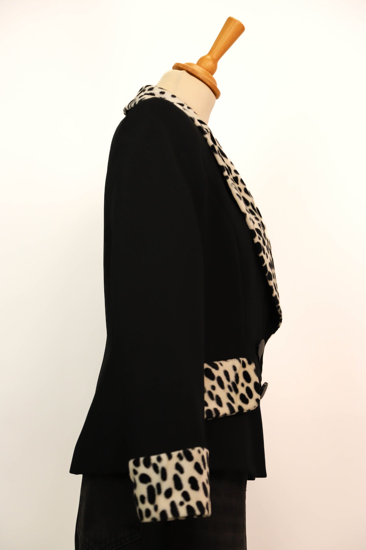 Blazer noir, Allumette A.C, Taille M