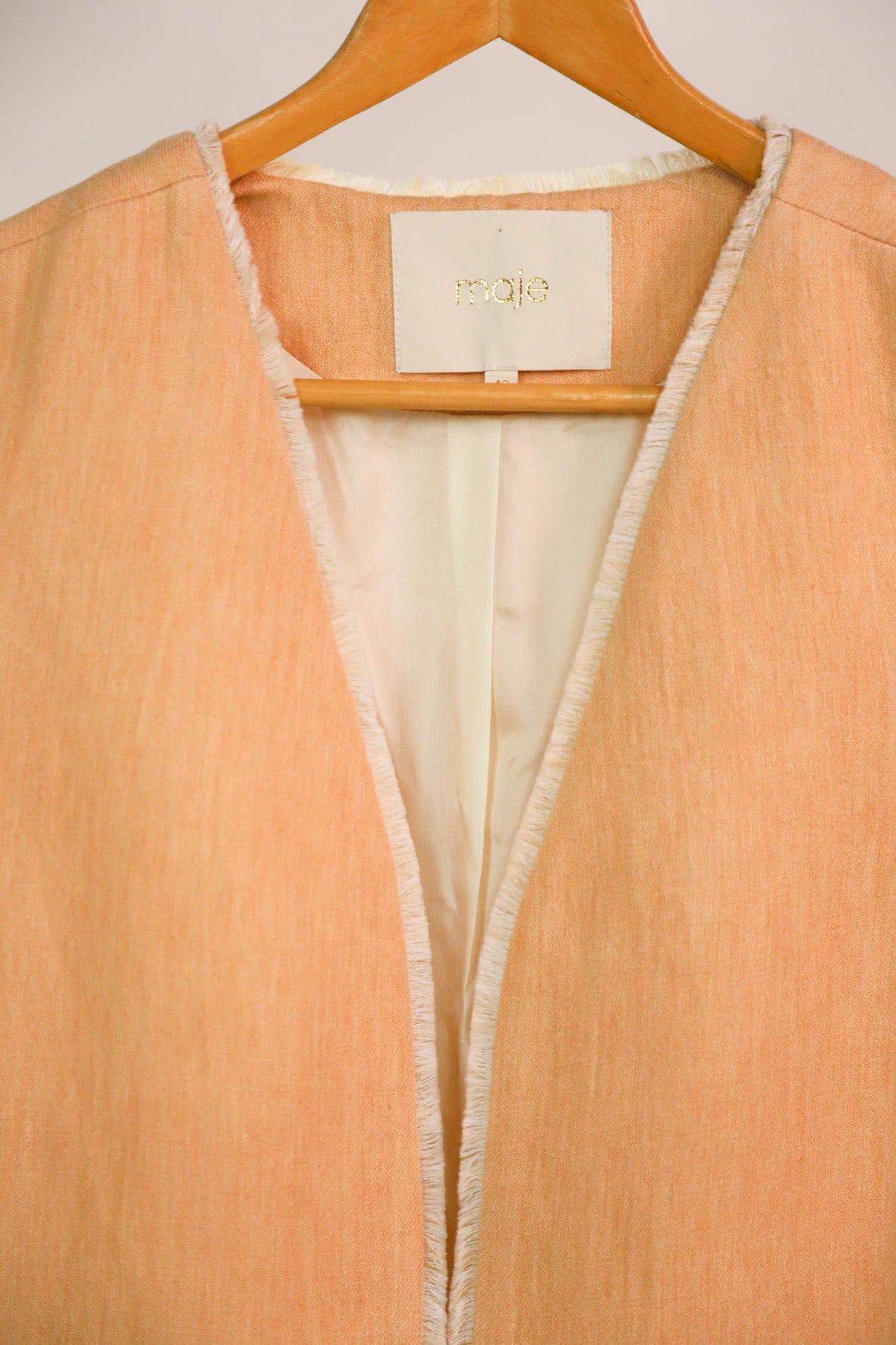 Veste beige Maje Taille L
