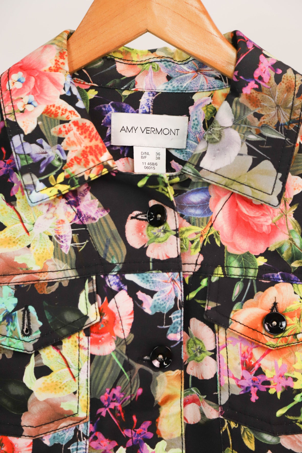 Veste fleurie multicolore Amy Vermont Taille M