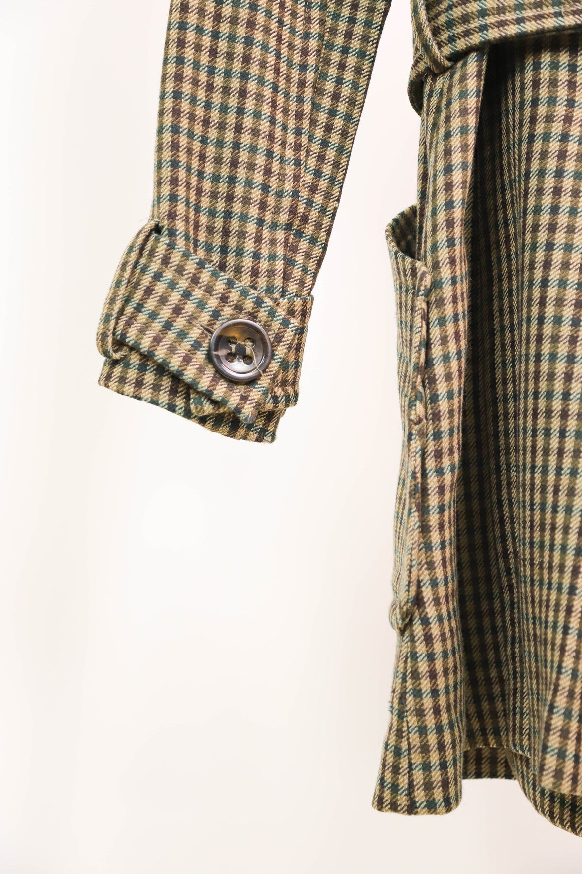 Manteau à carreaux Zara Taille S