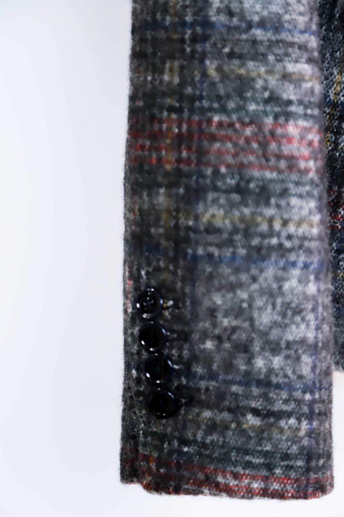 Manteau gris à carreaux Zara Taille L