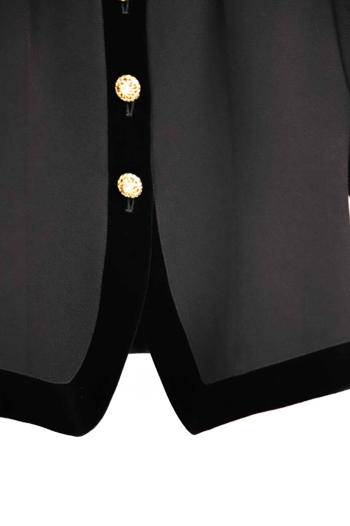 Veste noire bimatière Fink Taille M