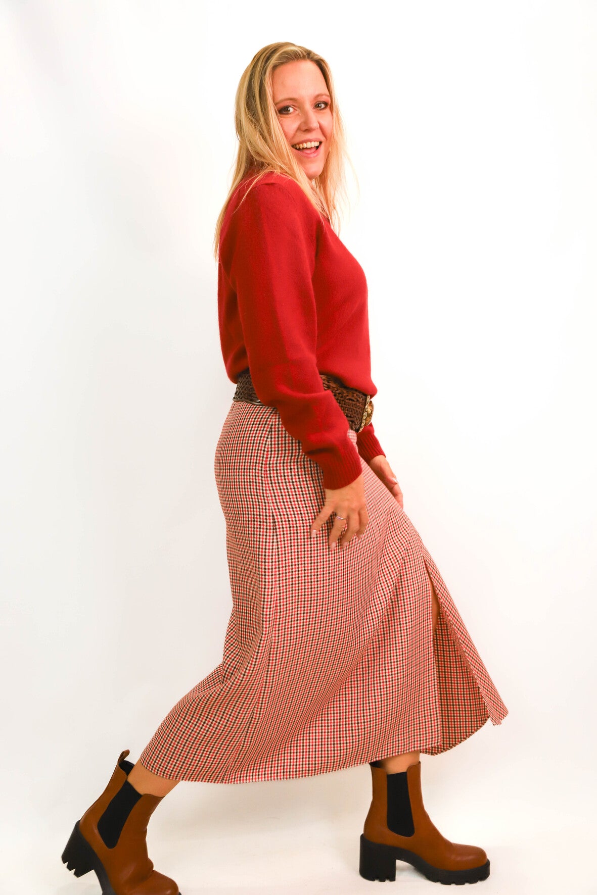 Jupe à carreaux Natan Taille XL - NEUF