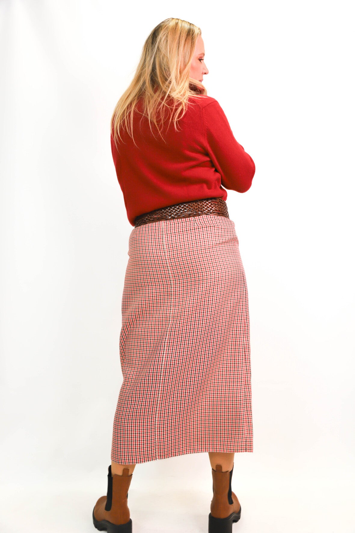 Pull rouge Eric Bompard Taille M