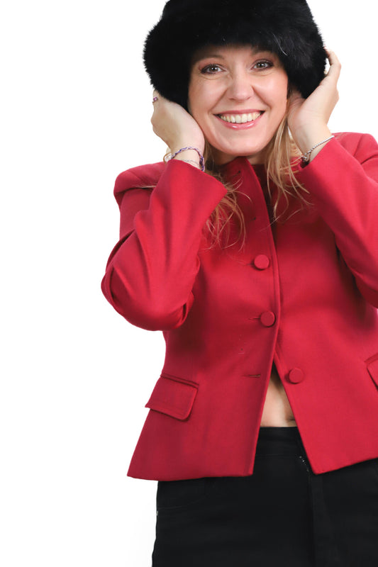 Veste rose framboise Un Deux Trois Taille L