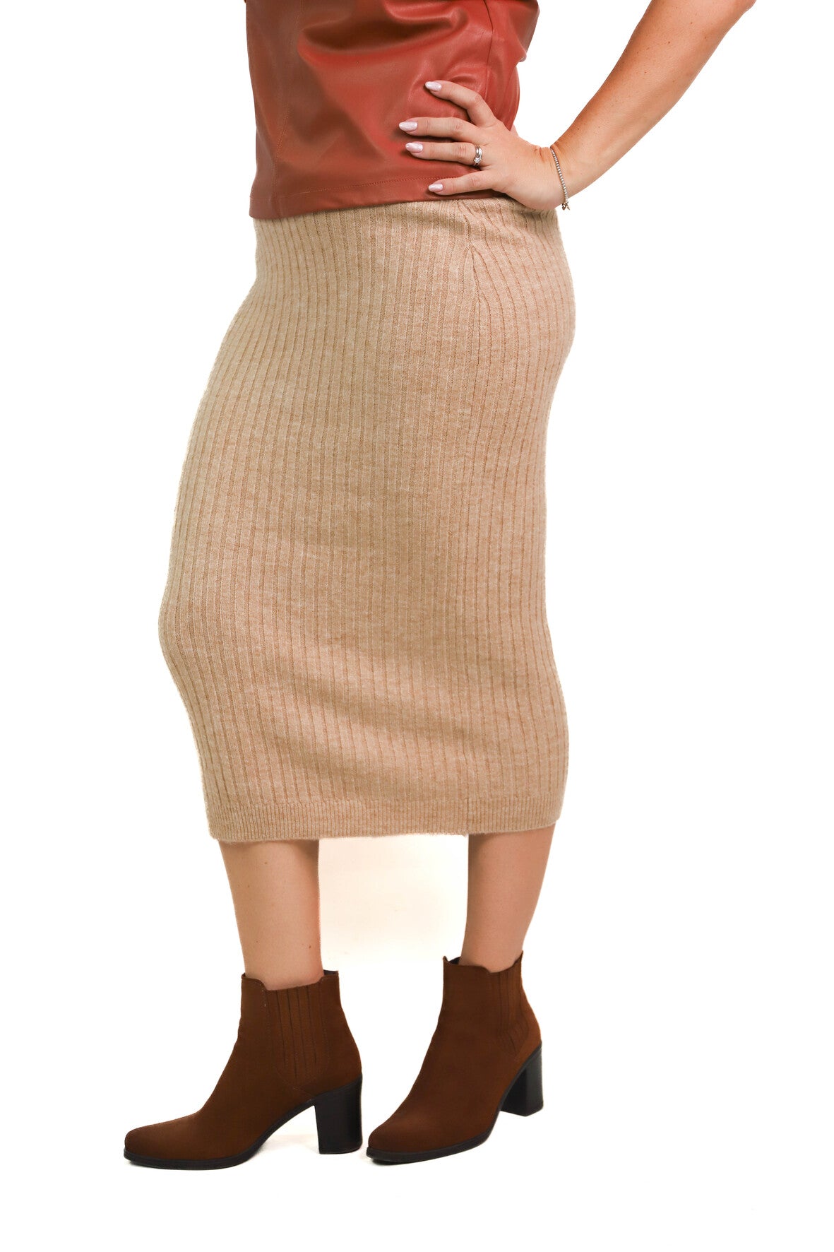 Jupe beige Pimkie Taille M