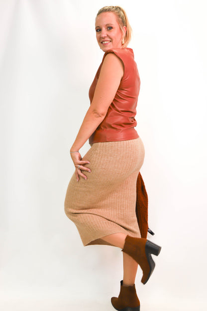 Jupe beige Pimkie Taille M