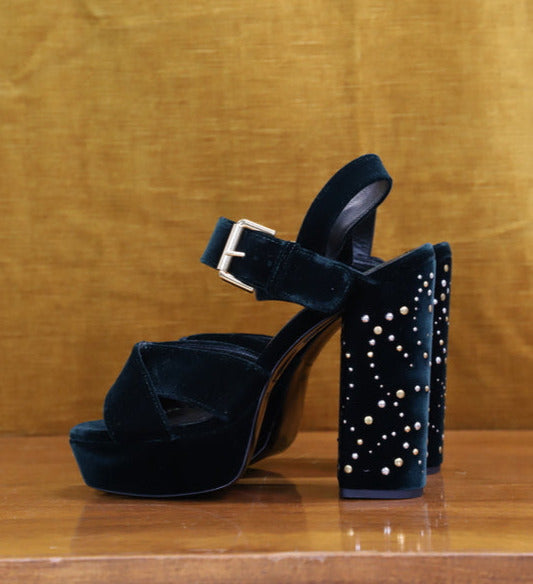 Sandales vertes Maje Taille 40 - NEUF