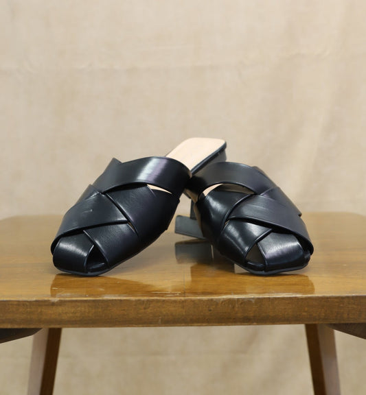 Mules noires Sergio Todzi Taille 37-38-39-40-41 Neuves