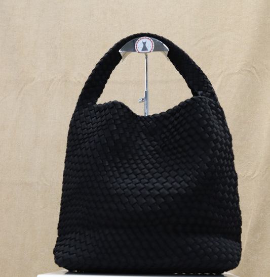 Sac à main porté épaule noir NEUF