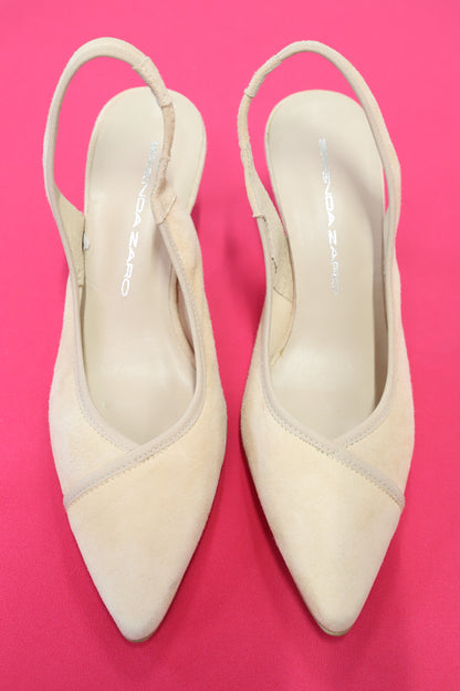 Escarpins beige rosé Brenda Zaro Taille 37