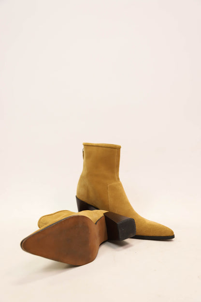 Bottines à talons camel Zara taille 37