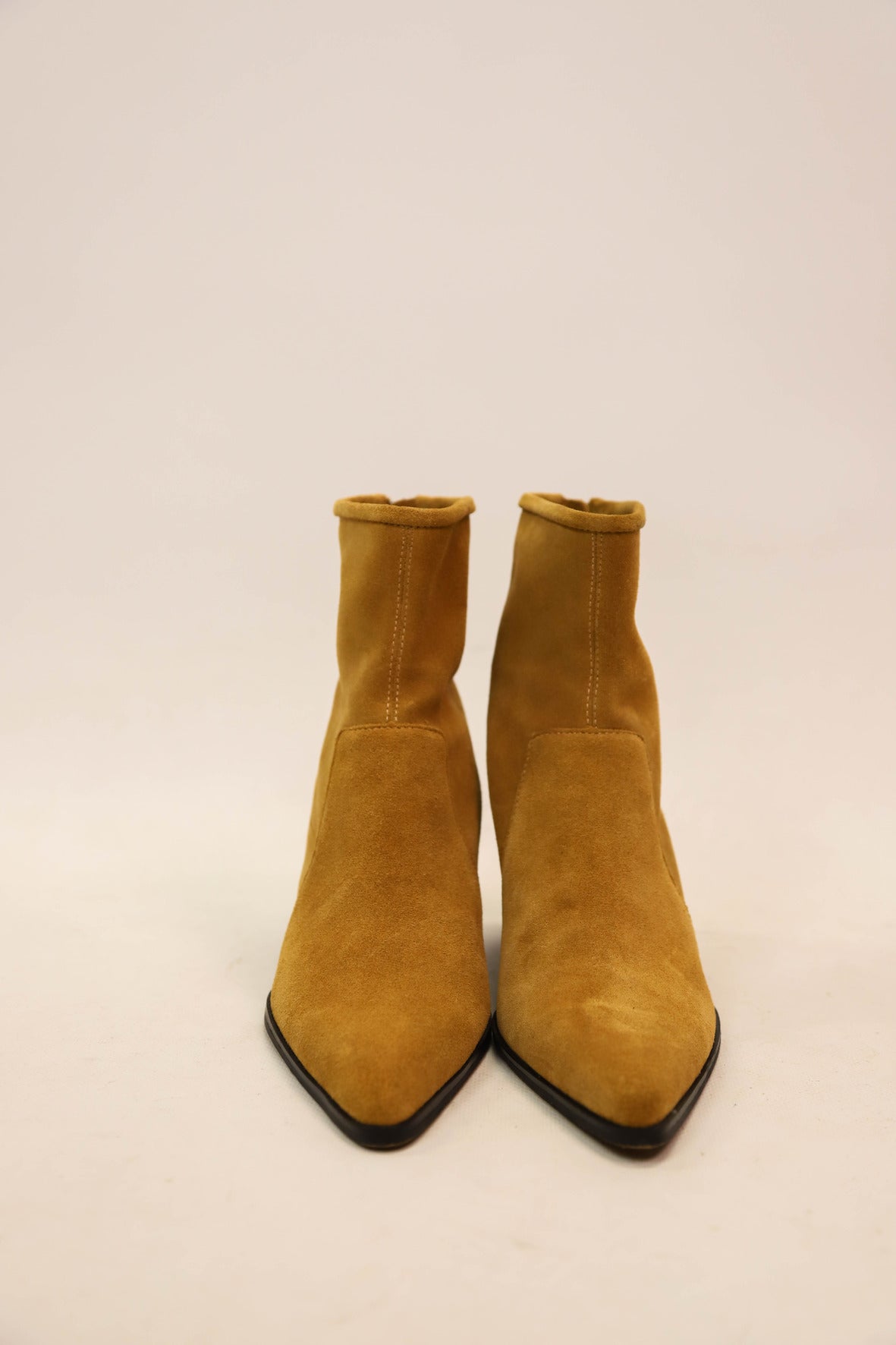 Bottines à talons camel Zara taille 37