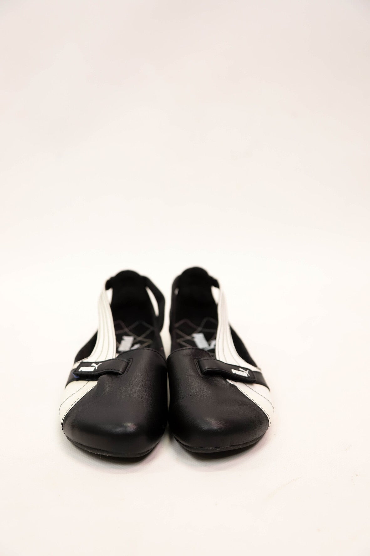 Ballerines noires et blanches Puma Taille 38