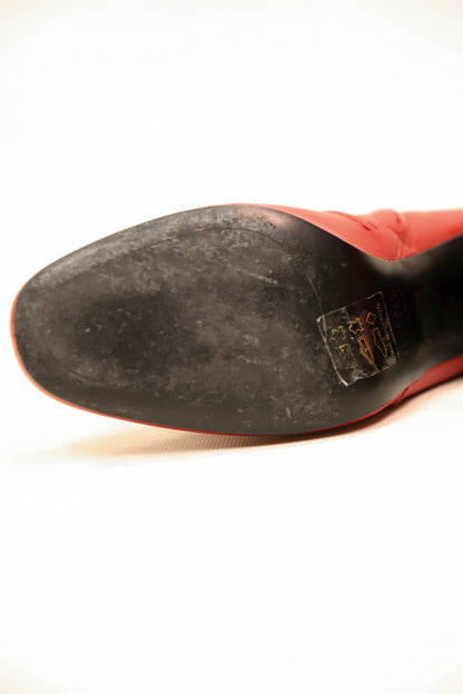 Bottines à talons rouges Claudie Pierlot Taille 38