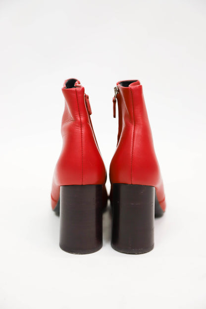 Bottines à talons rouges Claudie Pierlot Taille 38