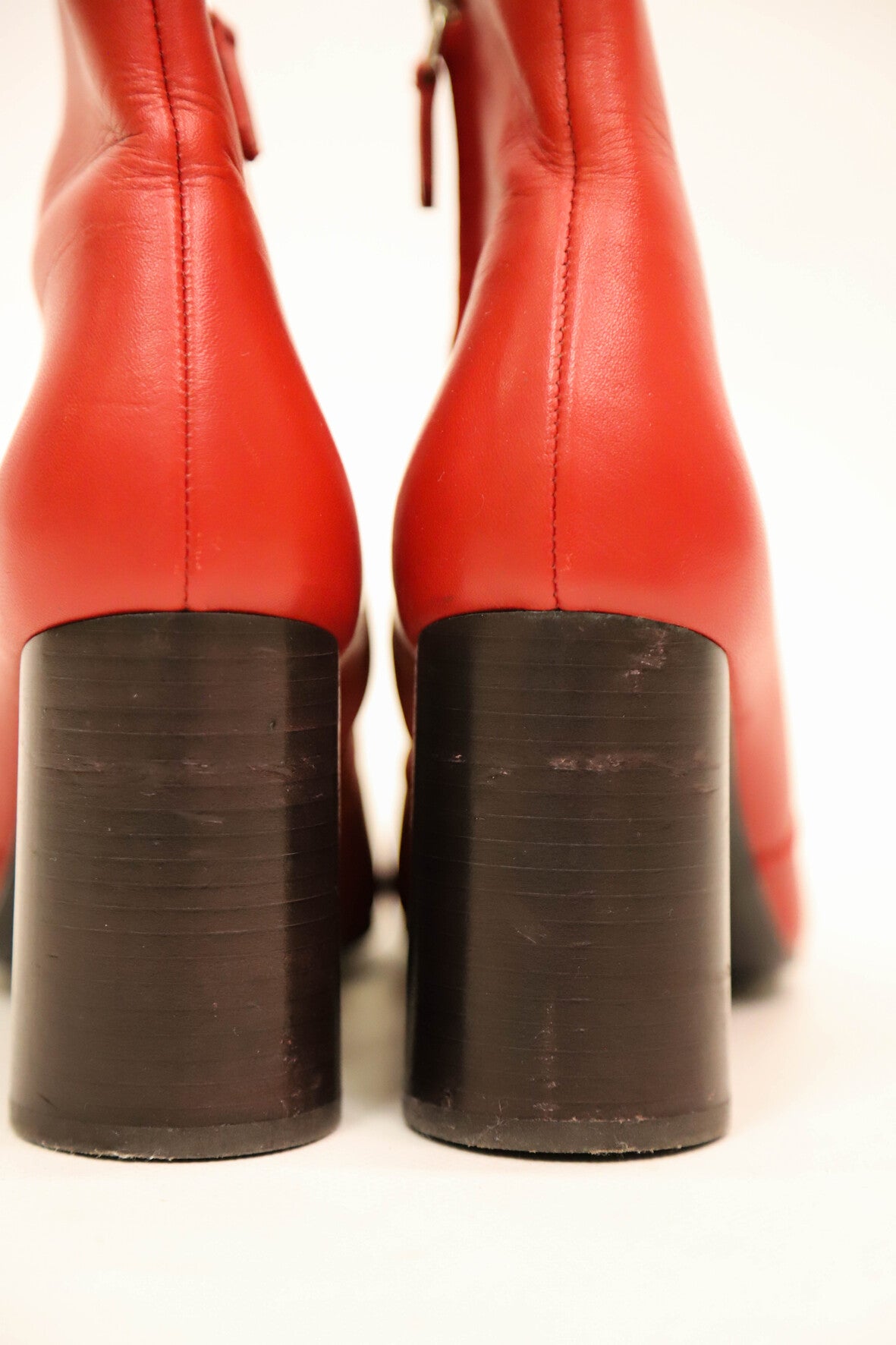 Bottines à talons rouges Claudie Pierlot Taille 38