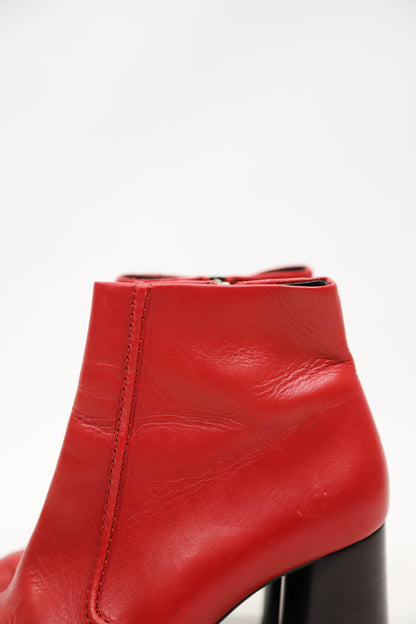 Bottines à talons rouges Claudie Pierlot Taille 38