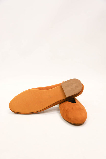 Ballerines en daim camel Findlay Taille 40 - NEUF